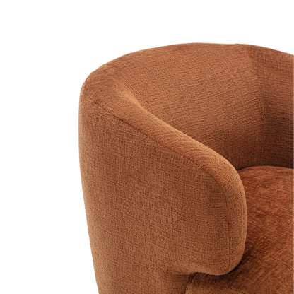 Upholstered Swivel Accent Chair 